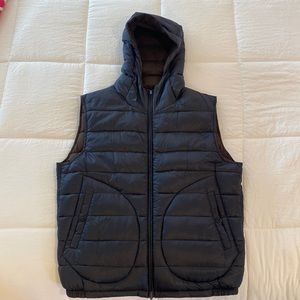 Herno reversible down feather vest
